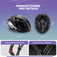 ROCKBROS cykelhjälm landsvägscykelhjälm 58-62CM unisex vuxna för MTB landsvägscykelhjälm