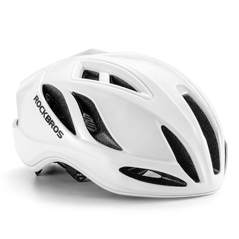 ROCKBROS cykelhjälm landsvägscykelhjälm 58-62CM unisex vuxna för MTB landsvägscykelhjälm