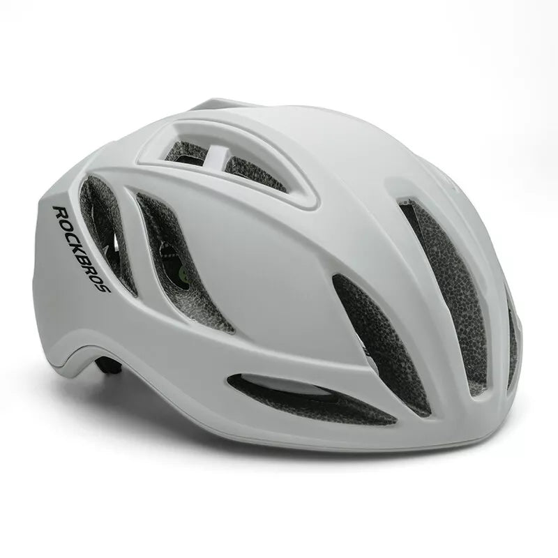 ROCKBROS cykelhjälm landsvägscykelhjälm 58-62CM unisex vuxna för MTB landsvägscykelhjälm