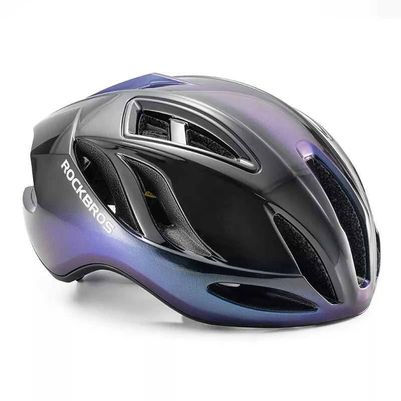 ROCKBROS cykelhjälm landsvägscykelhjälm 58-62CM unisex vuxna för MTB landsvägscykelhjälm