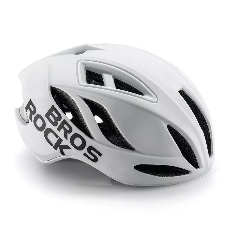 ROCKBROS cykelhjälm landsvägscykelhjälm 58-62CM unisex vuxna för MTB landsvägscykelhjälm