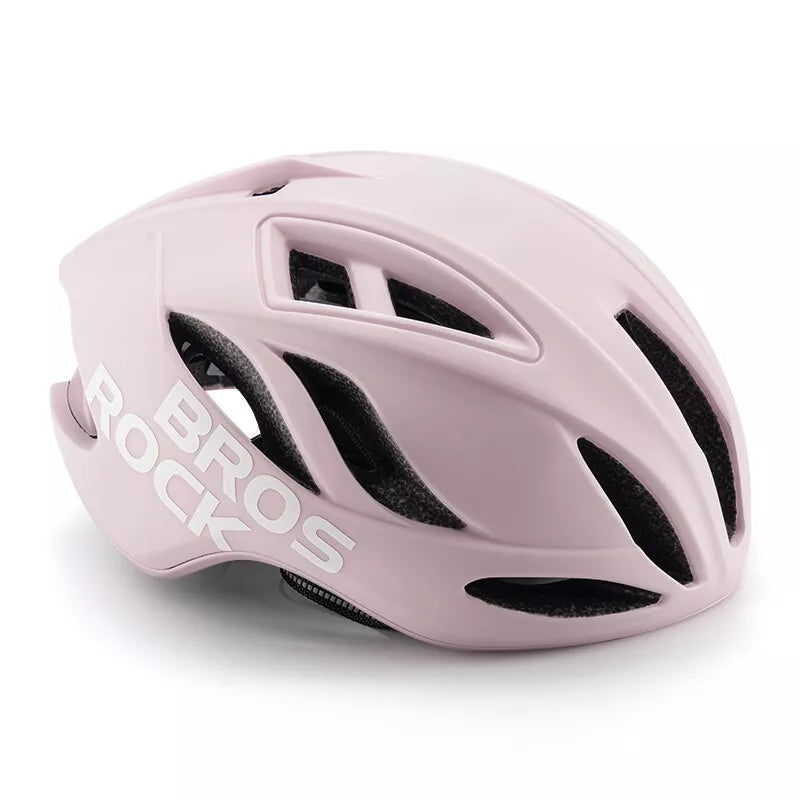 ROCKBROS cykelhjälm landsvägscykelhjälm 58-62CM unisex vuxna för MTB landsvägscykelhjälm