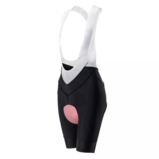 ROCKBROS Cykelbyxshorts för kvinnor med remmar, Vadderade Cykelhaklappshorts, MTB