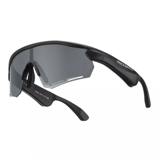 ROCKBROS Elektroniska Bluetooth-glasögon Cykel Motorcykel Bil Utomhus Löpning TAC