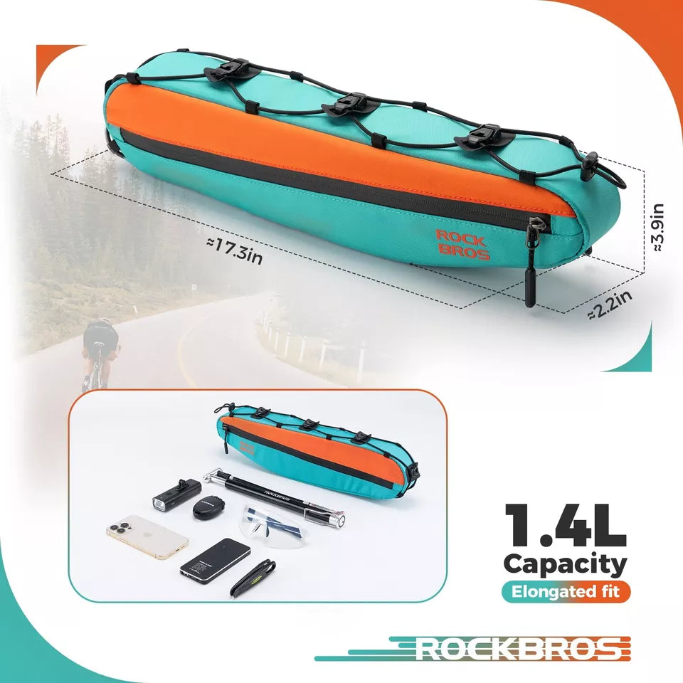 ROCKBROS cykelväska ram väska down tube