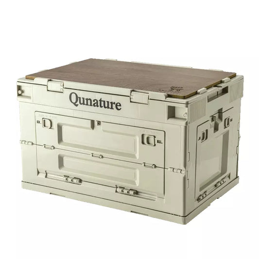 Qunature Campinglåda Hopfällbar Organizer Campinglåda Förvaringslåda 26/55/60L