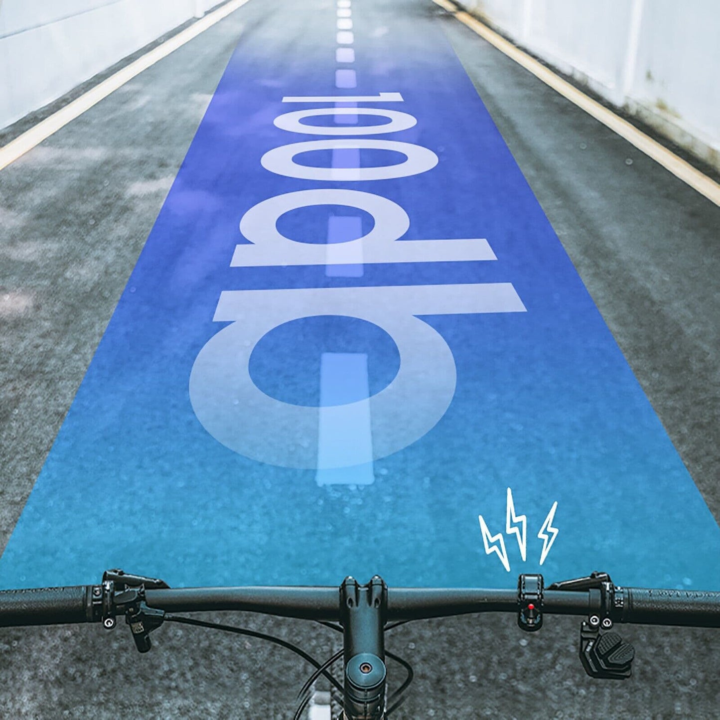 100dB Dold Cykelringklocka, Regntät och Rosttät, ROCKBROS