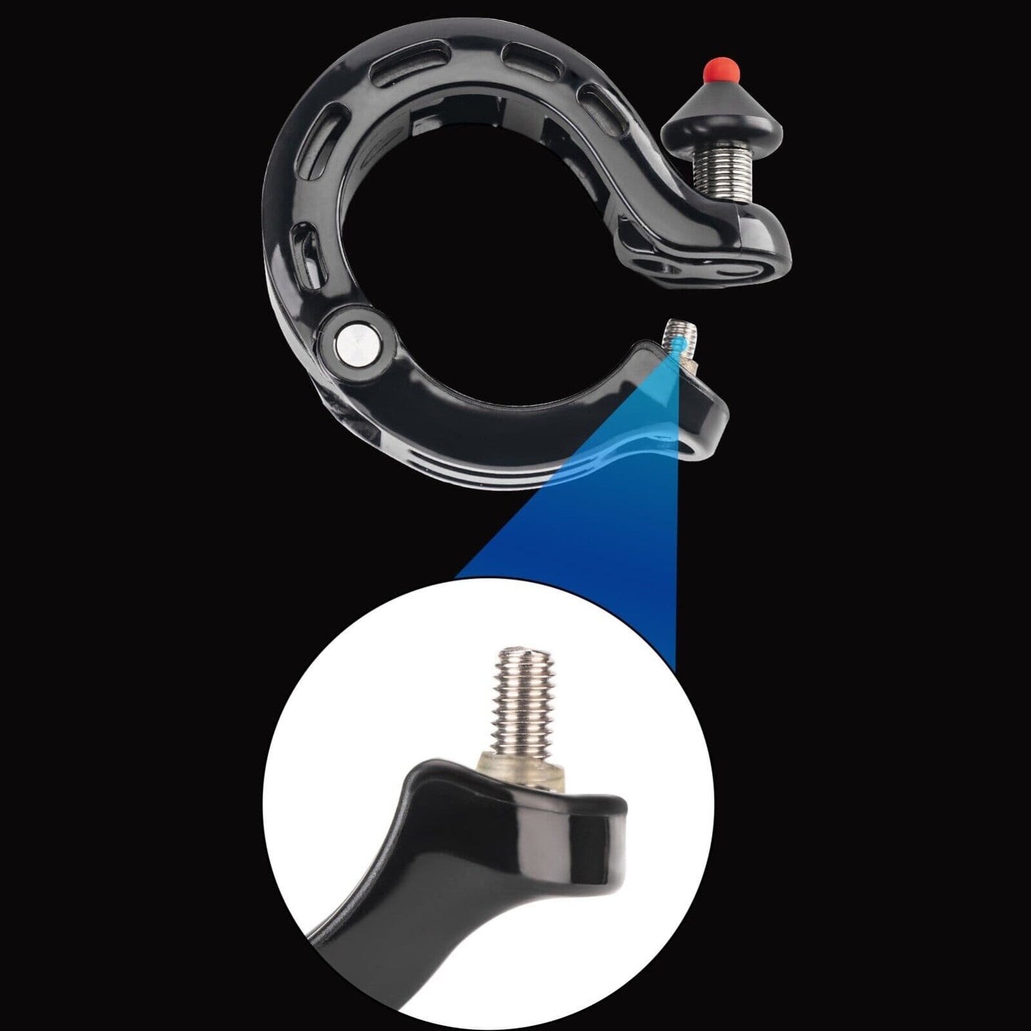 100dB Dold Cykelringklocka, Regntät och Rosttät, ROCKBROS