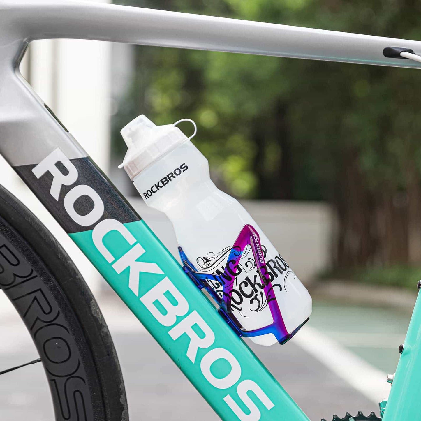 35g lätt PC-cykelflaskhållare ROCKBROS