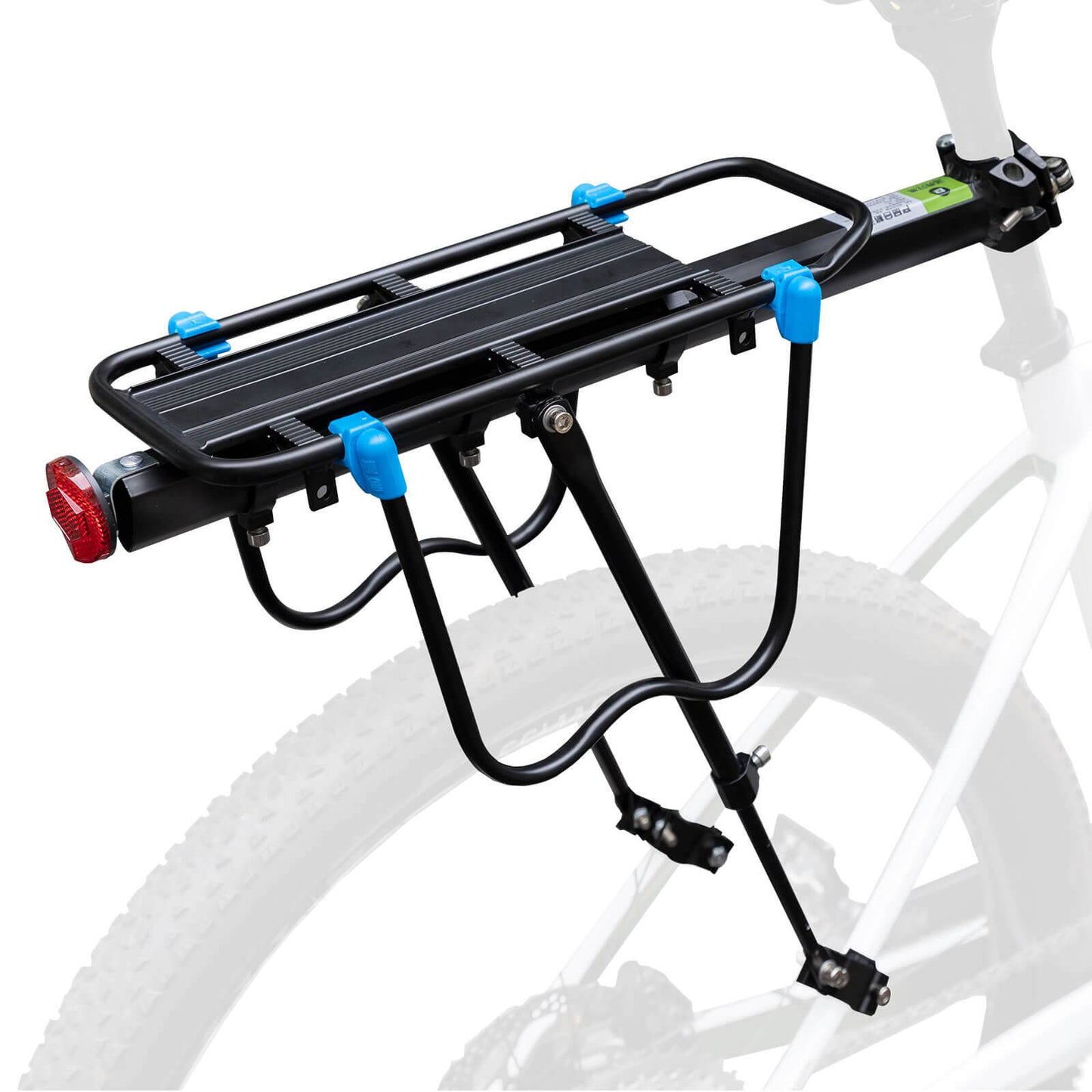 Cykelpakethållare med reflex och snabbkoppling, 24-29 tum, ROCKBROS