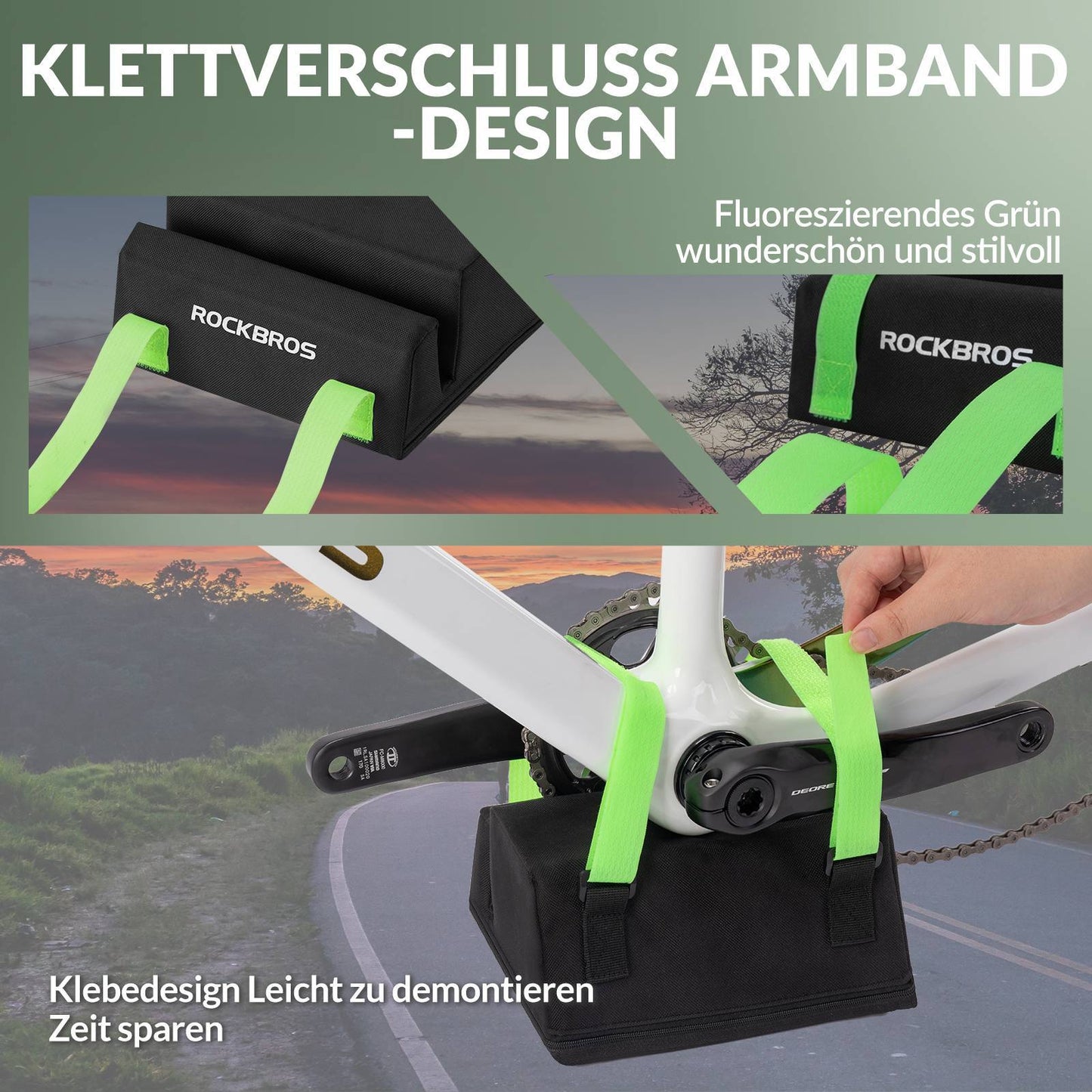 Cykelkedjekransset skyddsbelägg cykeltillbehör universal ROCKBROS