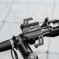 Cykel-/motorcykeltelefonhållare med 360° rotationsklämma ROCKBROS