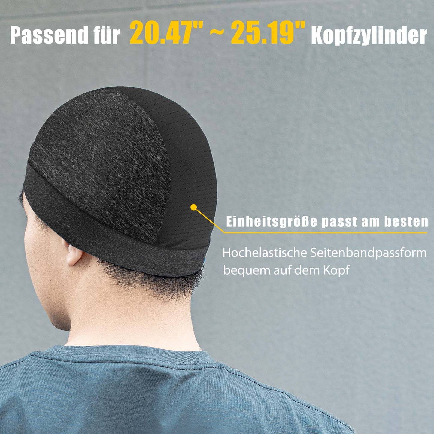 Sommarcykelkeps UV-skyddande löparkeps herr 50-64cm ROCKBROS