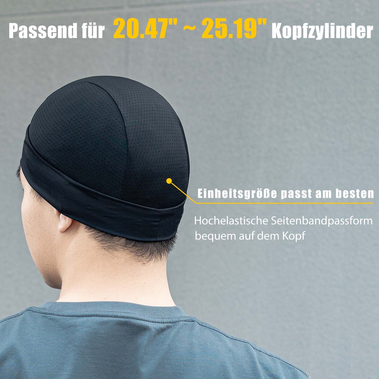 Sommarcykelkeps UV-skyddande löparkeps herr 50-64cm ROCKBROS