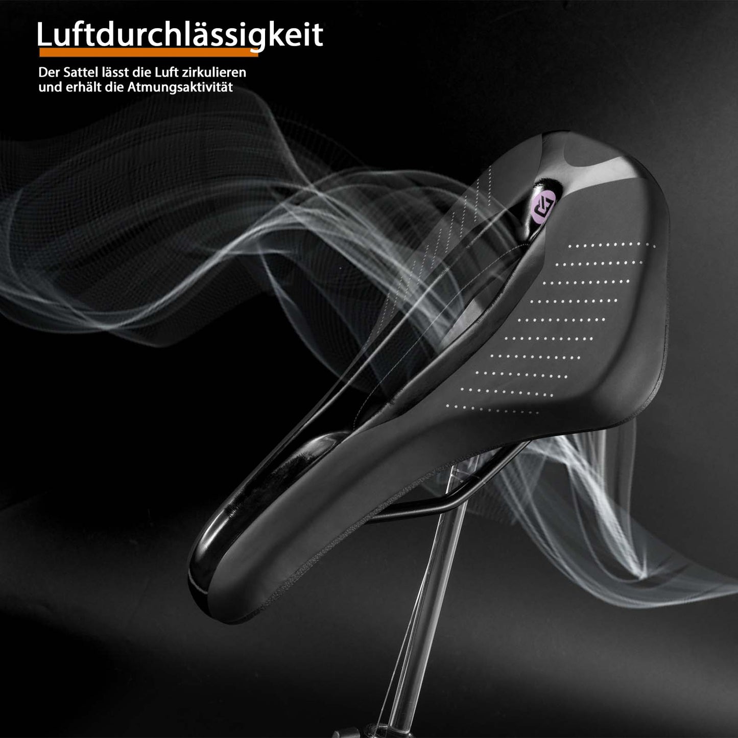 Cykelsadel Ergonomisk Stötdämpande Cykelsadel Unisex ROCKBROS