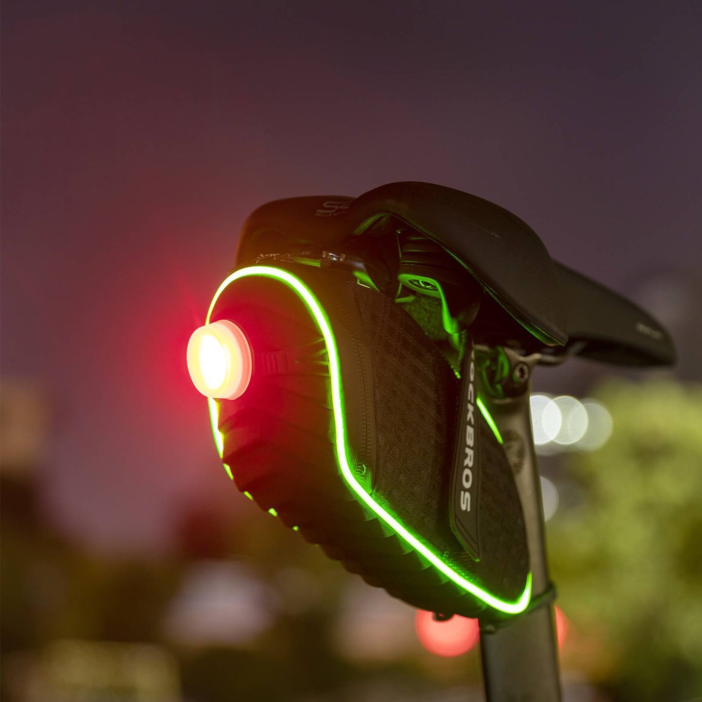 Cykelsadelväskor verktygsväska med reflexremsor 1L ROCKBROS