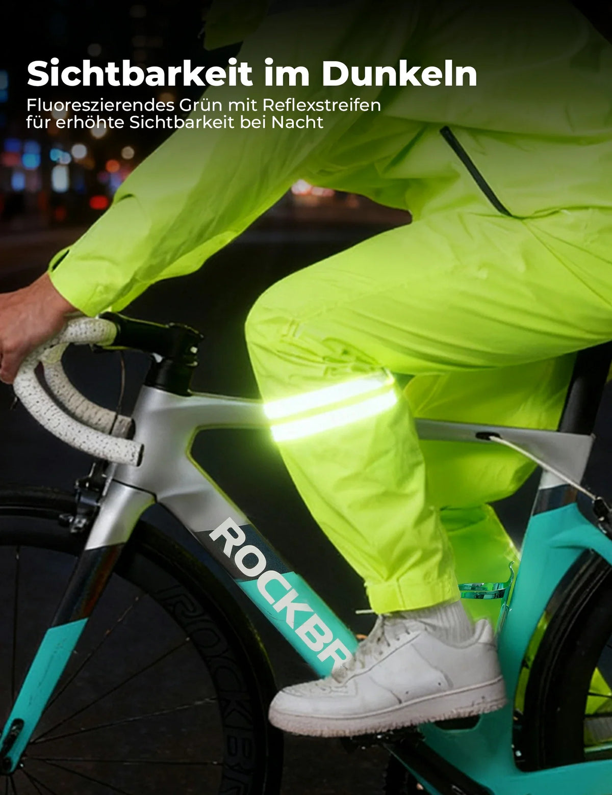 ROCKBROS Cykelbyxa Herr Lång Vattentät