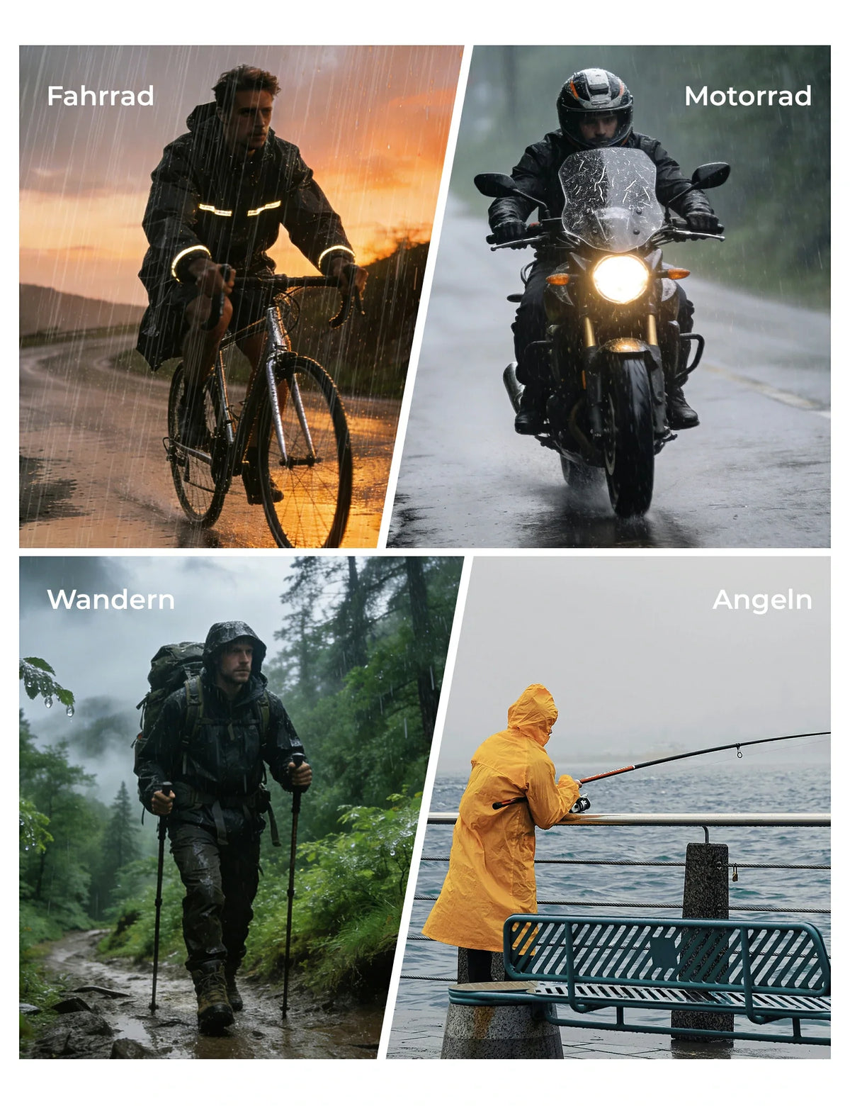 ROCKBROS Cykelbyxa Herr Lång Vattentät