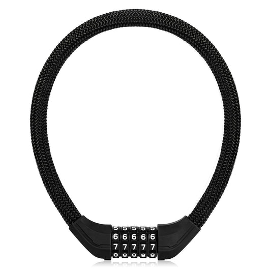 5-siffrigt kombinationslås för cykel ROCKBROS