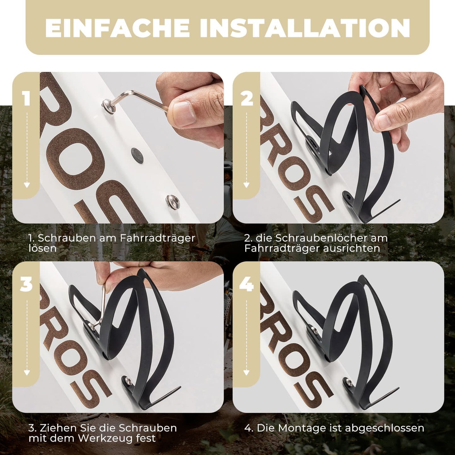 Flaskhållare cykeltillbehör lättviktscykelhållare ROCKBROS