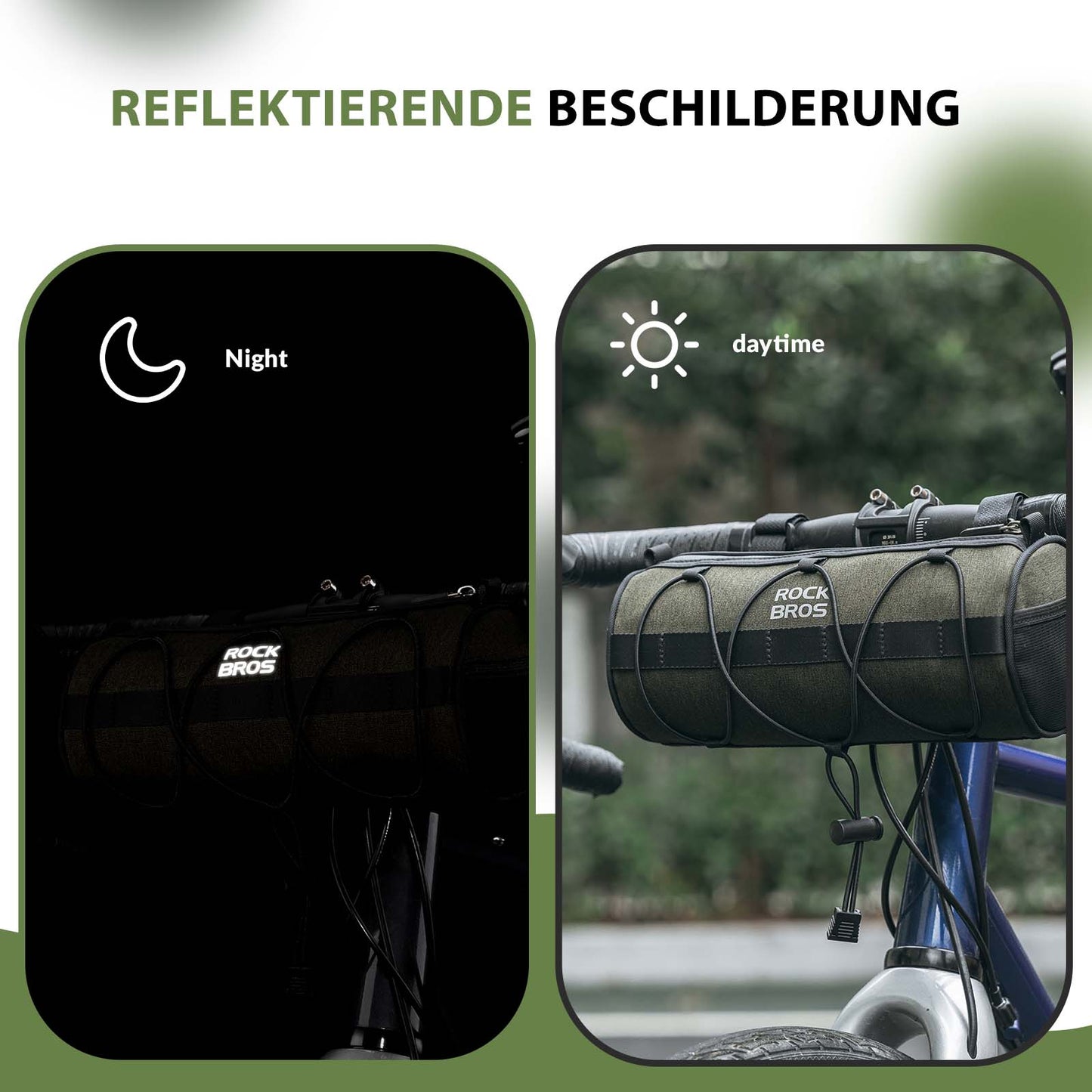 Styrväska, multifunktionell axelväska med axelrem, ROCKBROS