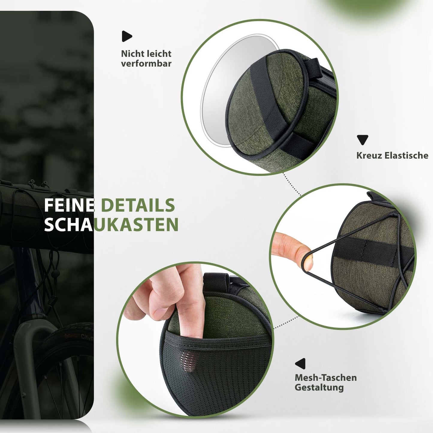 Styrväska, multifunktionell axelväska med axelrem, ROCKBROS