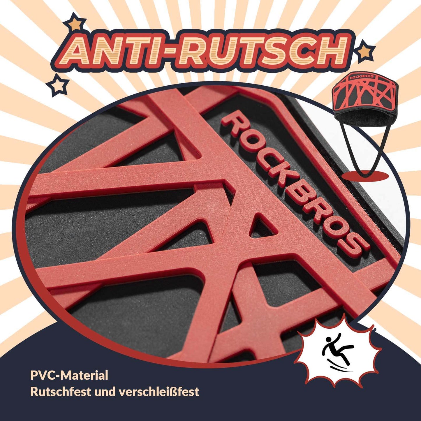 Motorcykelväxelskydd, halkskydd för växel, justerbart skoskydd, motorcykeltillbehör ROCKBROS