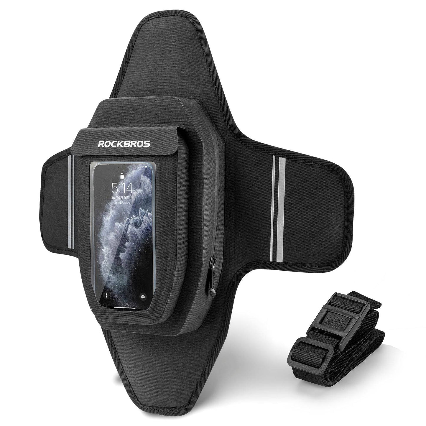 Motorcykeltankväska Vattentät Magnetisk Tankväska Svart ROCKBROS