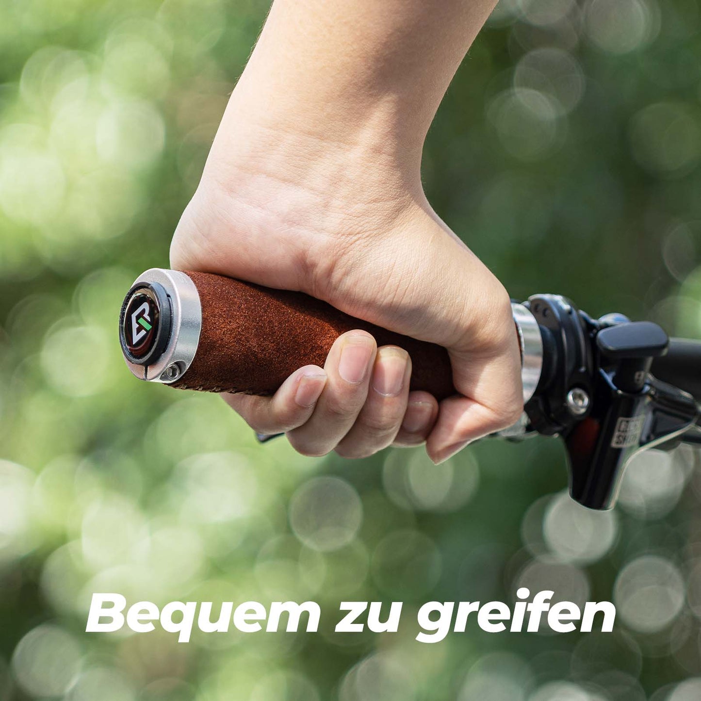 MTB-handtag Ergonomiska styrhandtag Halkfria för 22 mm ROCKBROS