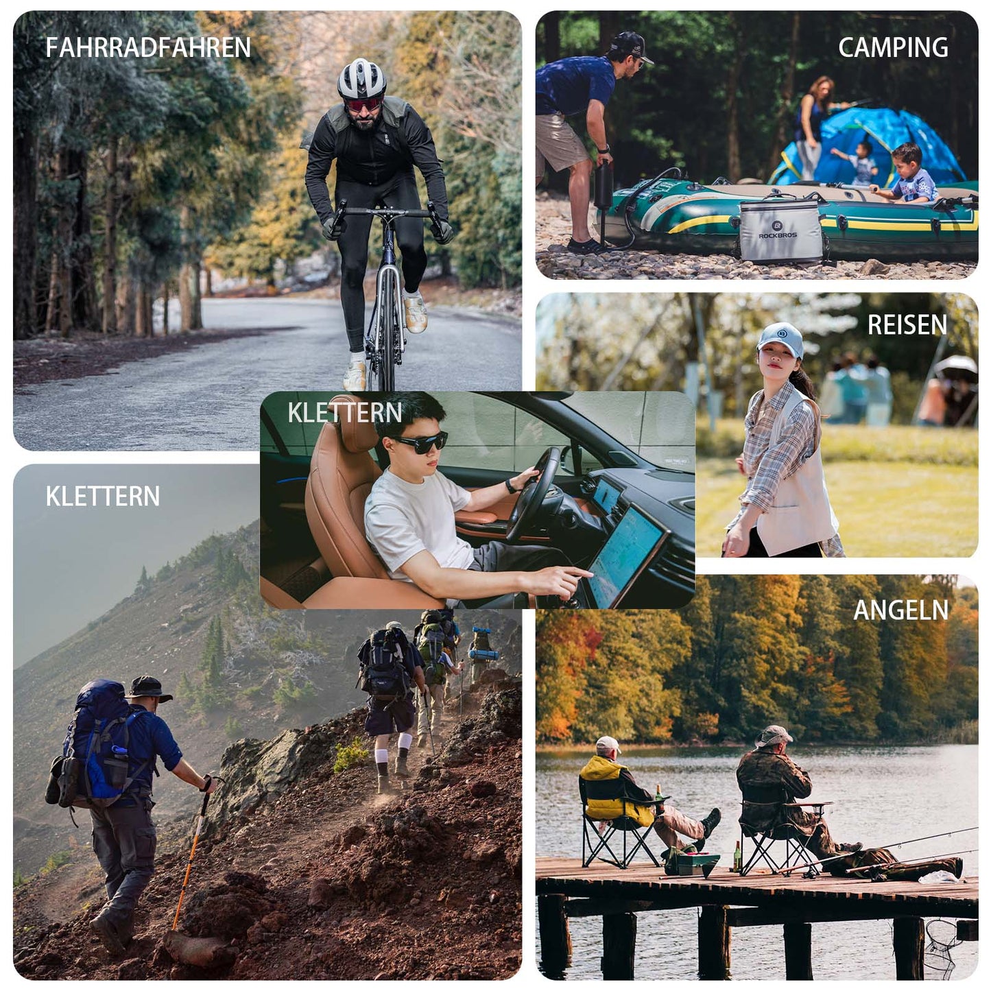 Polariserade cykelglasögon, närsynsglasögon, överglasögon, unisex sportglasögon, ROCKBROS