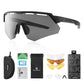 Polariserade cykelglasögon med 4 utbytbara linser ROCKBROS