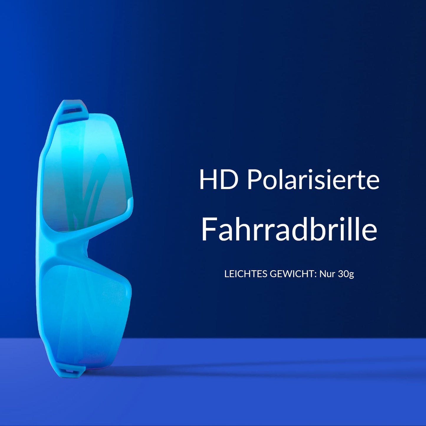 Polariserade solglasögon med UV400-skydd, ljusblå, unisex, ROCKBROS