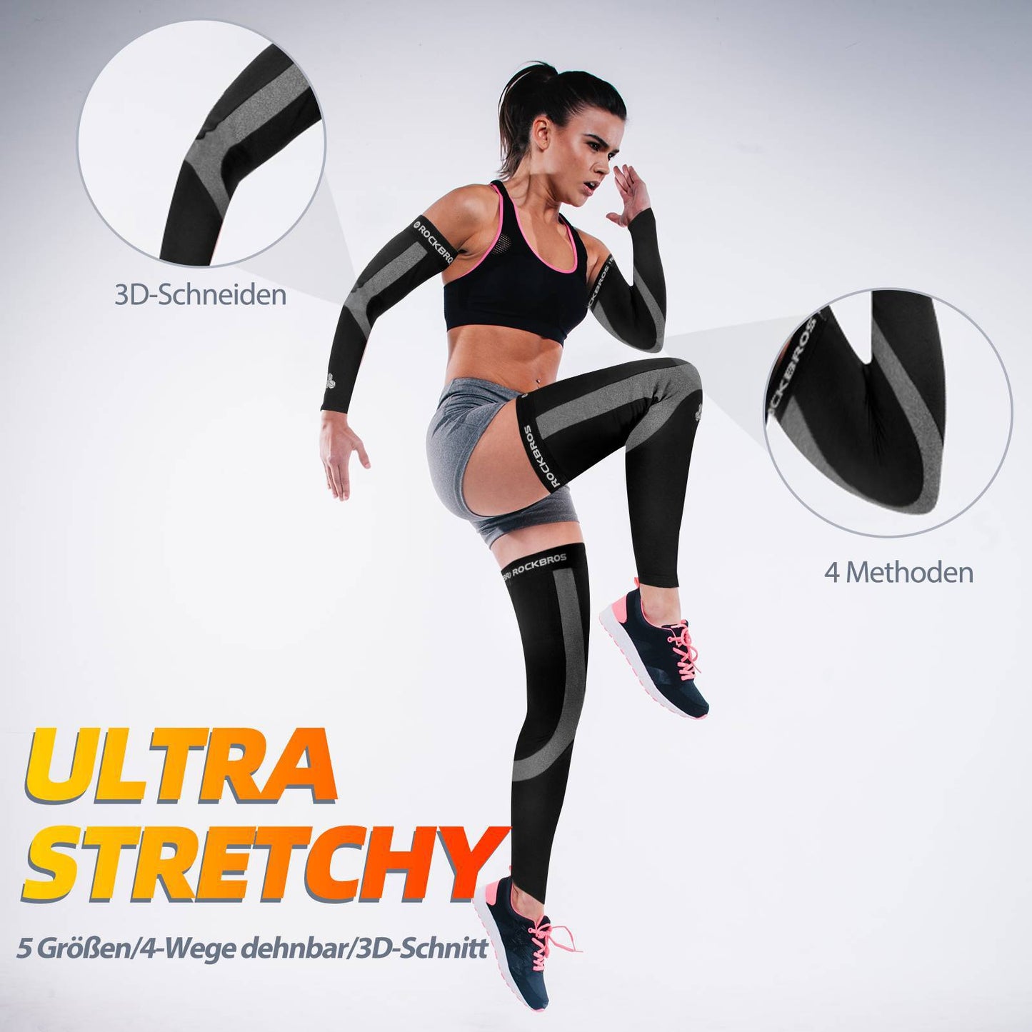 Cykelbenvärmare, vinterbenvärmare för kvinnor och män, ROCKBROS