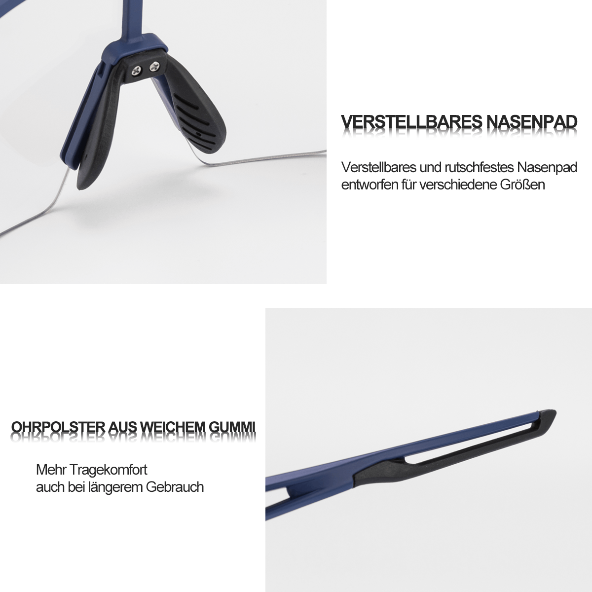 Solglasögon för män och kvinnor, UV-skyddande cykelglasögon, ROCKBROS