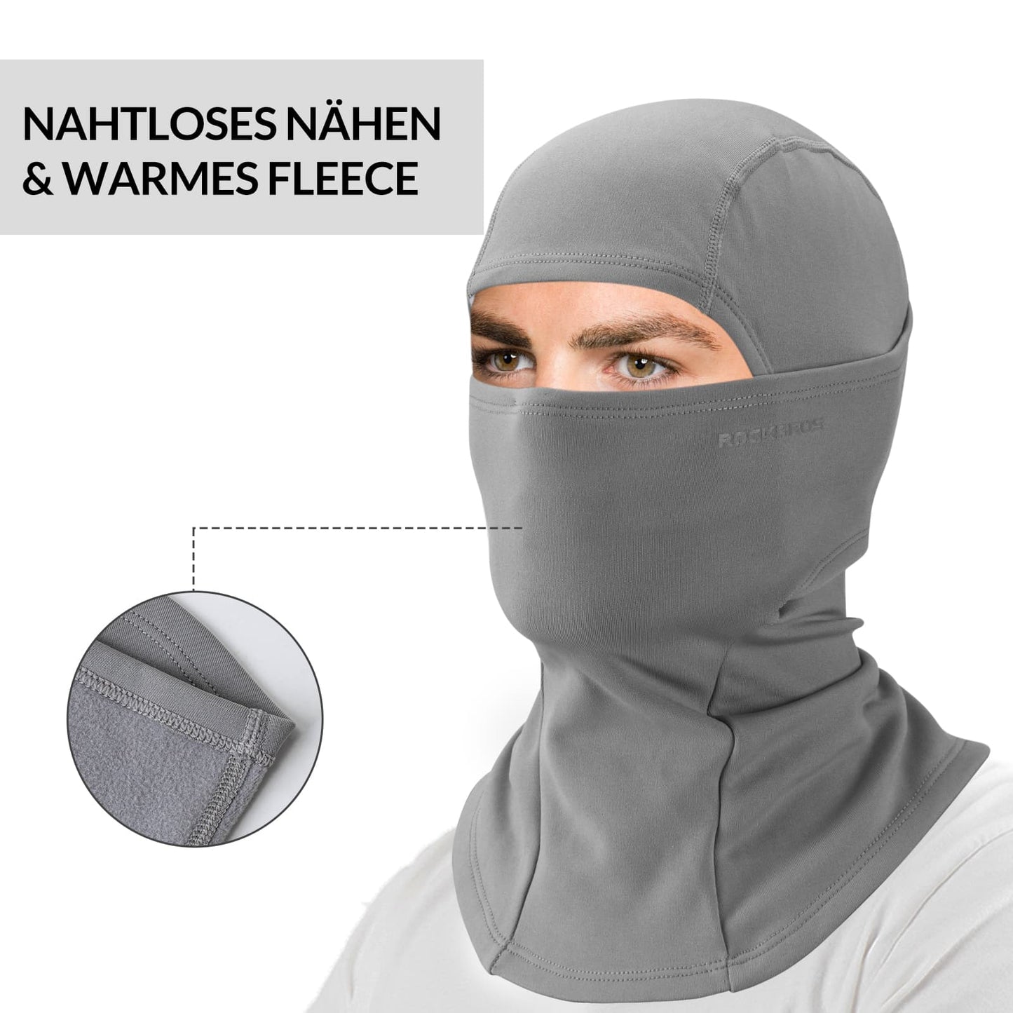 Balaklava 2-pack Höst/Vinter för utomhussporter Unisex ROCKBROS