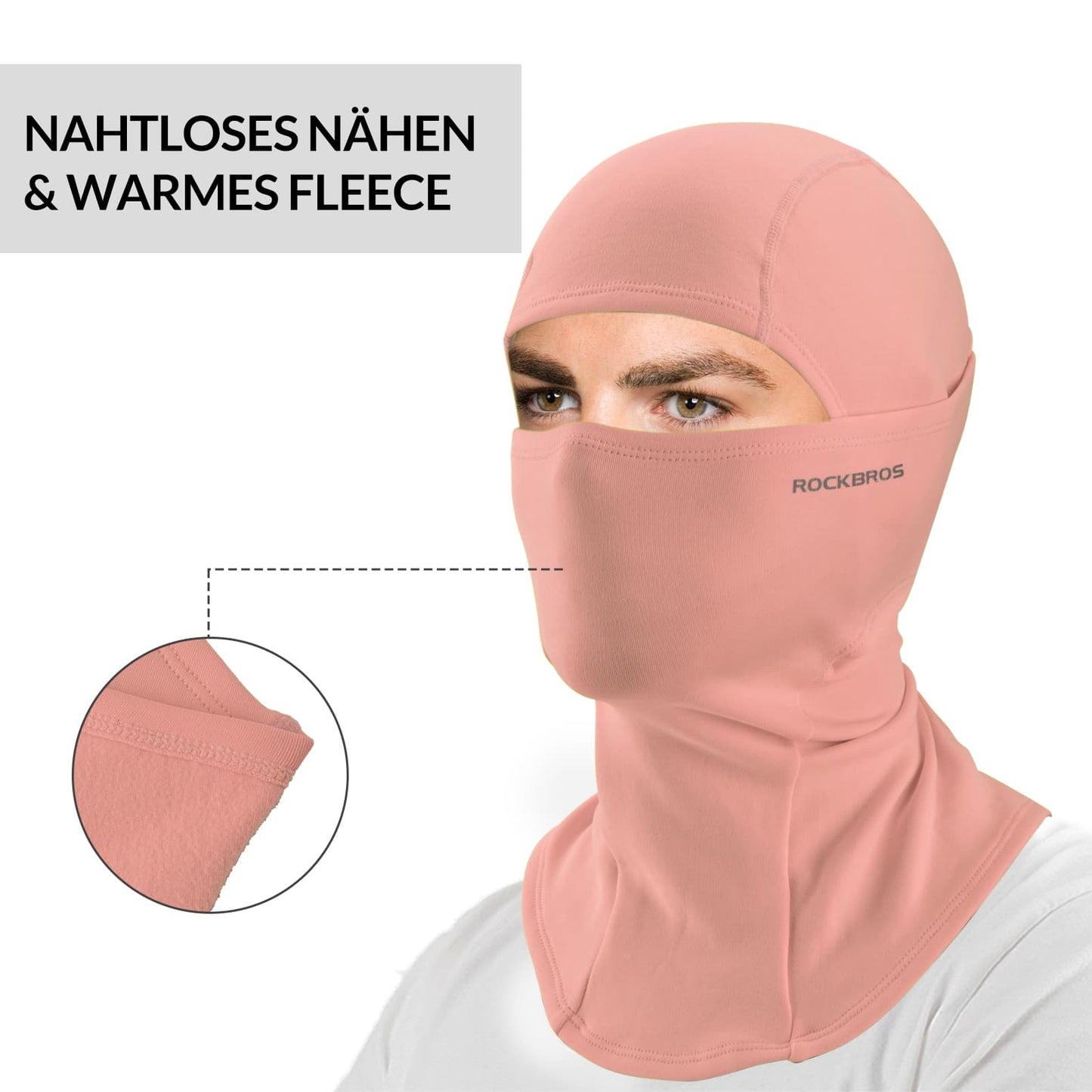 Balaklava 2-pack Höst/Vinter för utomhussporter Unisex ROCKBROS