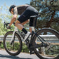 T700 Kolfiberhjulset 55 mm Skivbroms Genomgående axelhjulset för racercykel inklusive vakuumdäckdämpare ROCKBROS