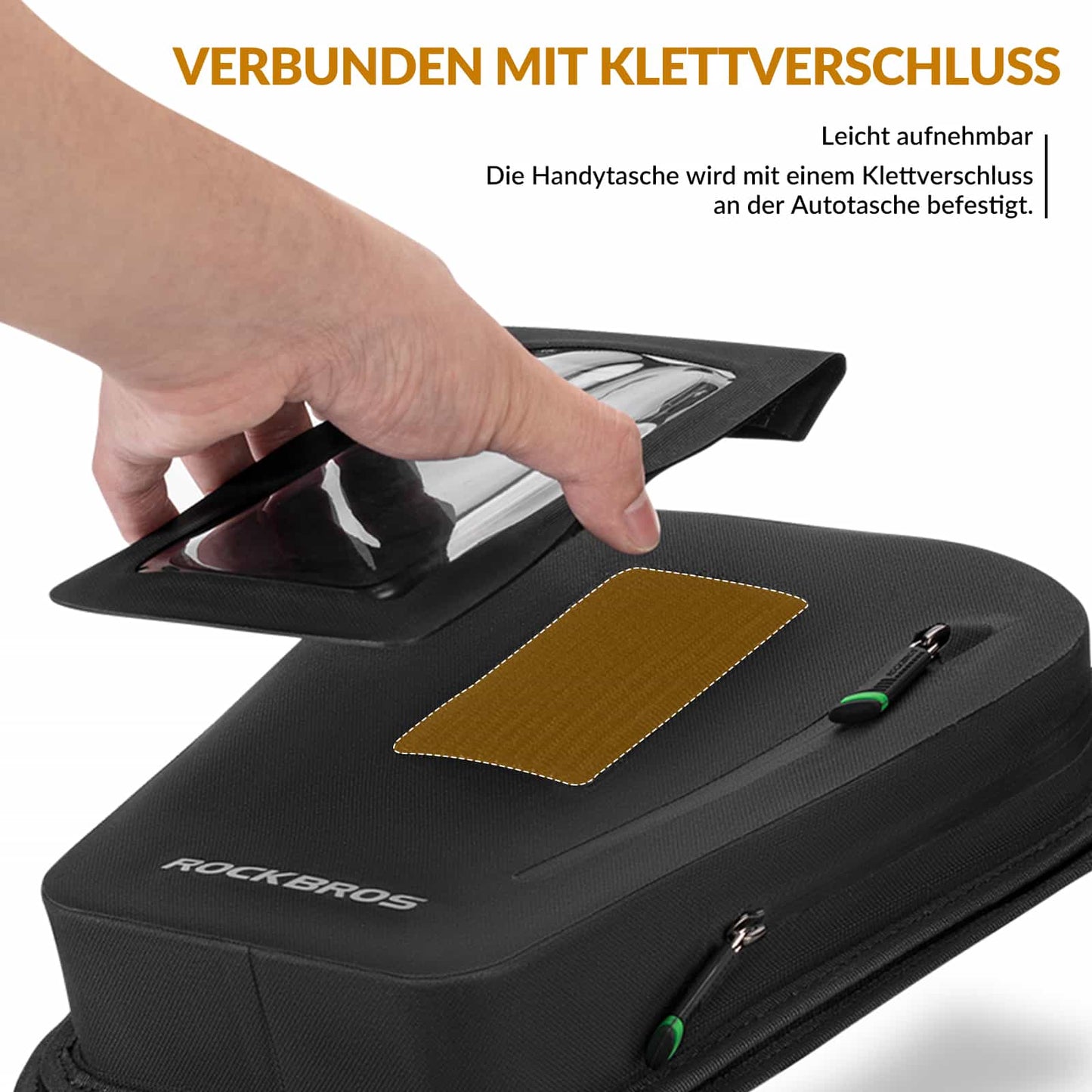 ROCKBROS Motorcykel Tankväska Benväska med Magnetisk Sugkraft