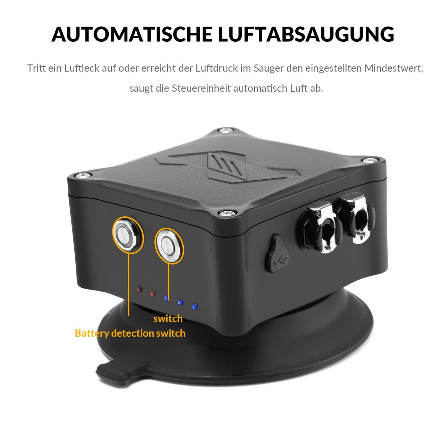 Bärbar elcykelhållare, takmonterad cykelhållare med sugkopp, ROCKBROS