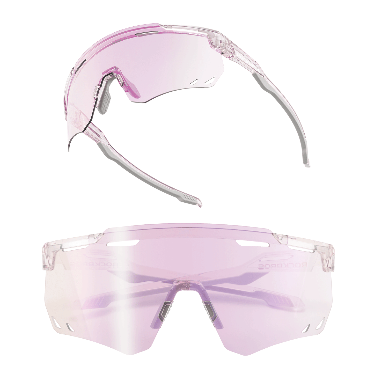 Ultralätta cykelglasögon, fotokromatiska solglasögon med UV400-skydd, ROCKBROS