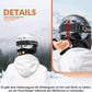 Qunature snowboard/skidhjälm med hörselskydd snowboardhjälm för dam och herr 54-61cm