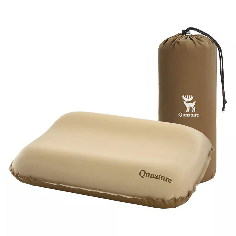 Qunature Camping Kudde Strandkudde Kudde Utomhus Uppblåsbar Kudde