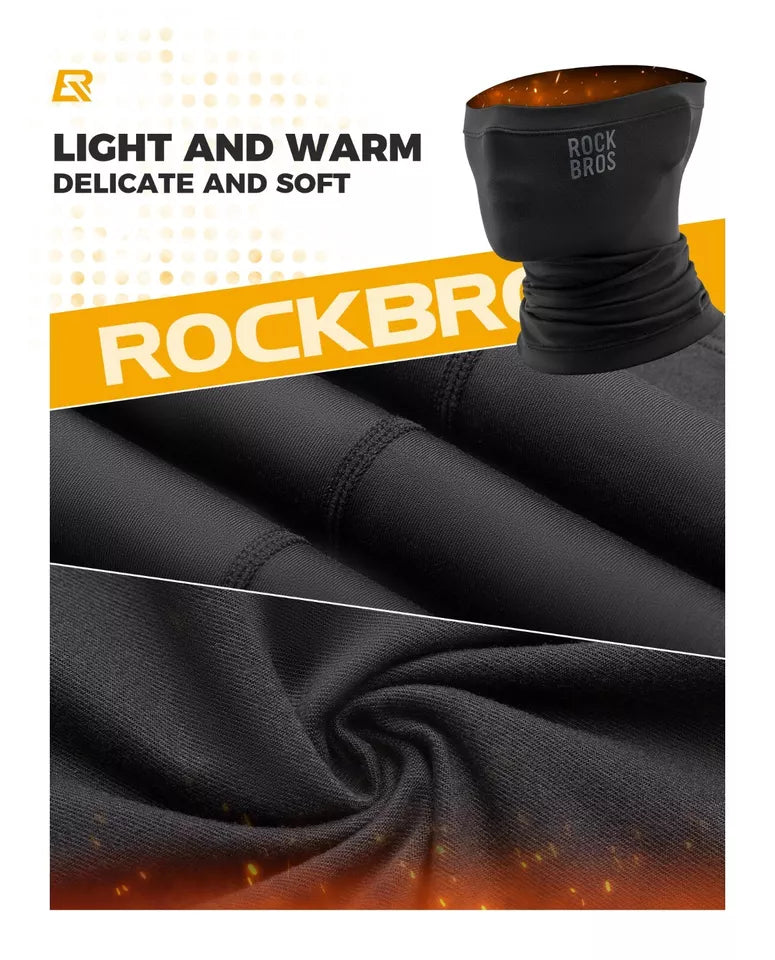 ROCKBROS Halv Balaclava Winter Warm Tube Scarf Halsvärmare utomhus Unisex