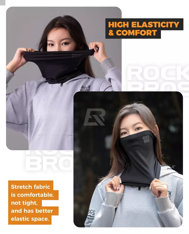 ROCKBROS Halv Balaclava Winter Warm Tube Scarf Halsvärmare utomhus Unisex