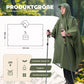 Qunature Outdoors Multifunktionell regnponcho Cykelregn Cape Rain Poncho