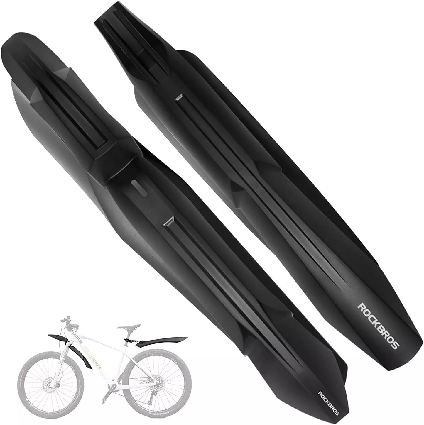ROCKBROS cykel stänkskärm set 24-29 tums cykel stänkskärm snabbkoppling MTB