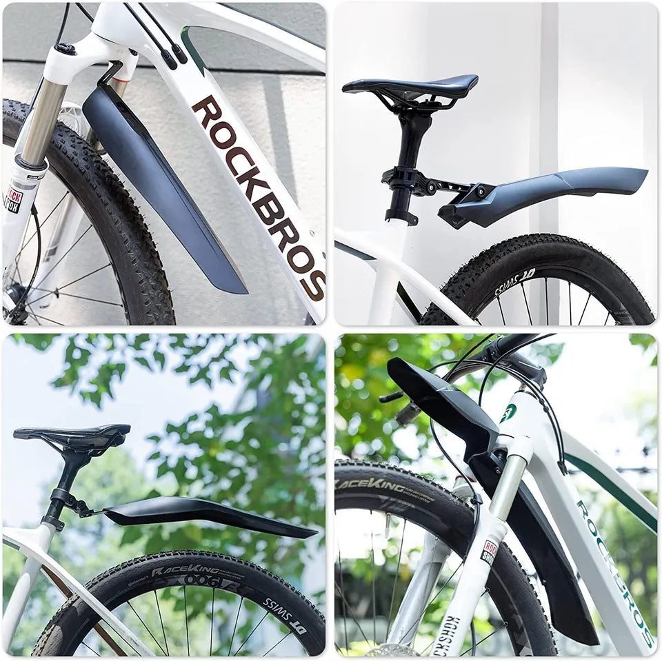 ROCKBROS cykel stänkskärm set 24-29 tums cykel stänkskärm snabbkoppling MTB