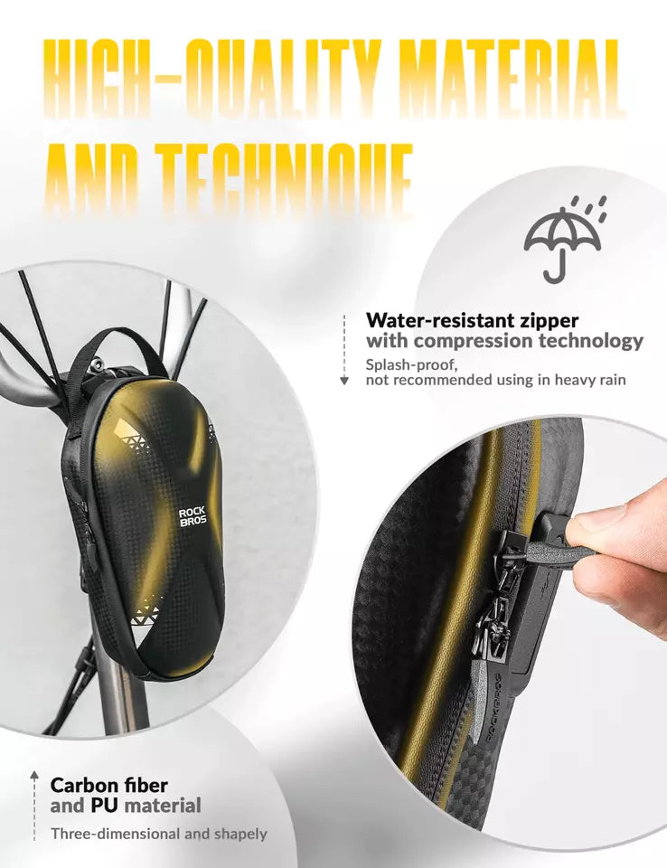 ROCKBROS E-Scooterväska Vattenavvisande 1,3L Styrväska Frontficka PU