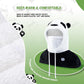 Qunature vinter balaclava skidmask för barn och föräldrar panda design helmasker balaclava för höst och vinter utomhusaktiviteter som skidåkning motorcykel cykling
