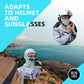 ROCKBROS sommarbalaclava UPF40+ balaclava multifunktionell mask